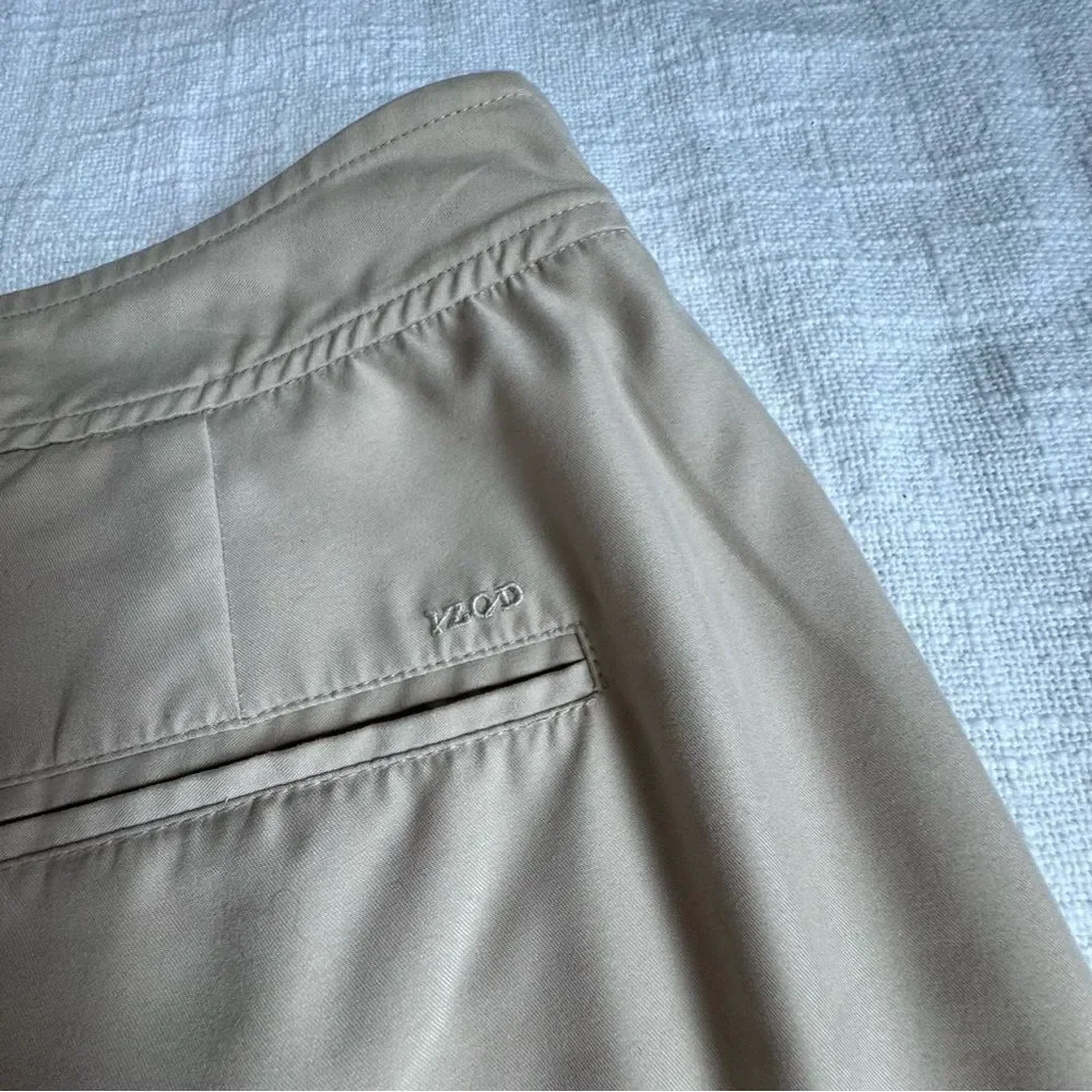 Izod XFG Skort Cream Womens Cool FX Golf Sporty Pockets Size 4 NWOT